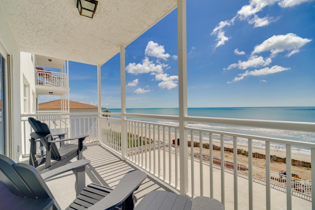 Oceanfront Satellite Beach Condo With Balcony, Views エクステリア 写真