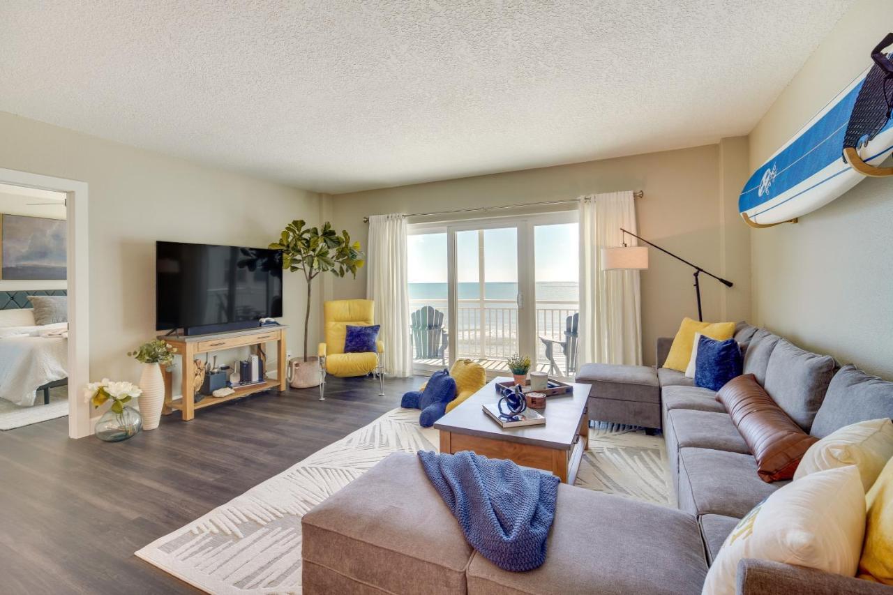 Oceanfront Satellite Beach Condo With Balcony, Views エクステリア 写真
