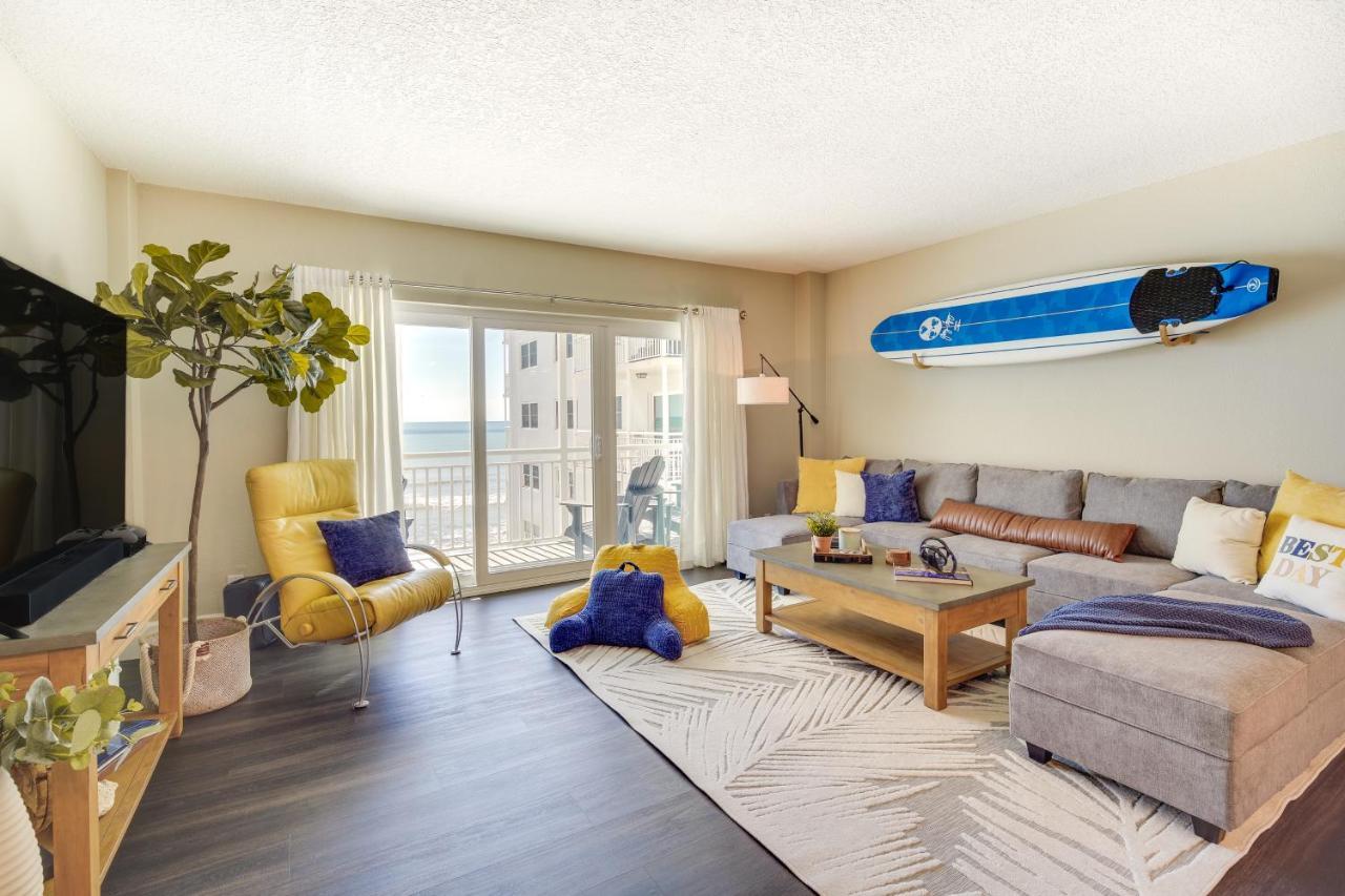 Oceanfront Satellite Beach Condo With Balcony, Views エクステリア 写真