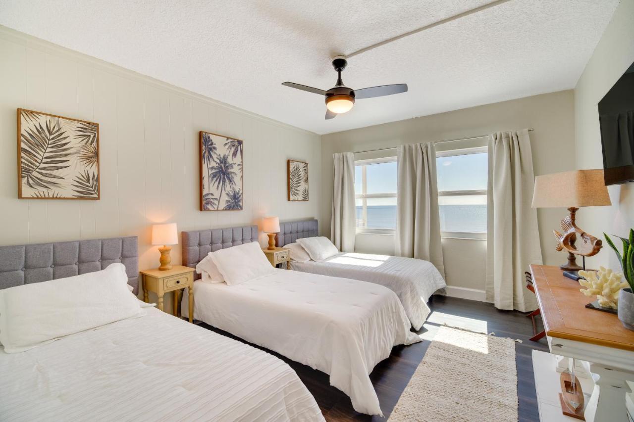 Oceanfront Satellite Beach Condo With Balcony, Views エクステリア 写真